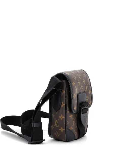 Louis Vuitton Pre-Owned Archy Messenger Bag Macassar Monogram Canvas PM crossbody bag Brown 8WS43FHWDXIYO3M9