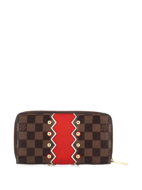 Louis Vuitton Pre-Owned Zippy Wallet Limited Edition Damier Karakoram small wallets Brown 3H0BVIGVEGS0FMIL