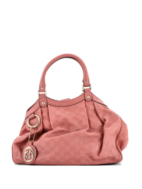 Gucci Pre-Owned Sukey Guccissima Leather Medium tote bag Pink 301CMH2EFMZFS7U4