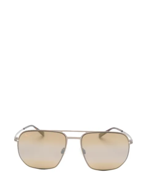 Maui Jim double-bridge sunglasses Grey MJ0605S