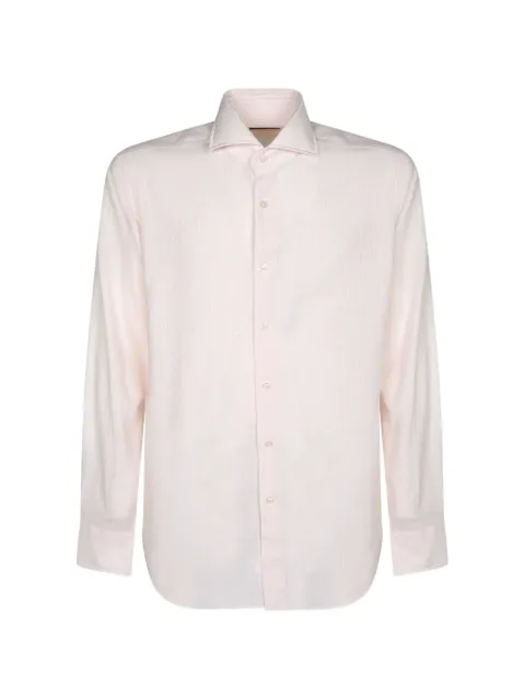 Dell'oglio striped long-sleeve shirt Pink 721ML21217002