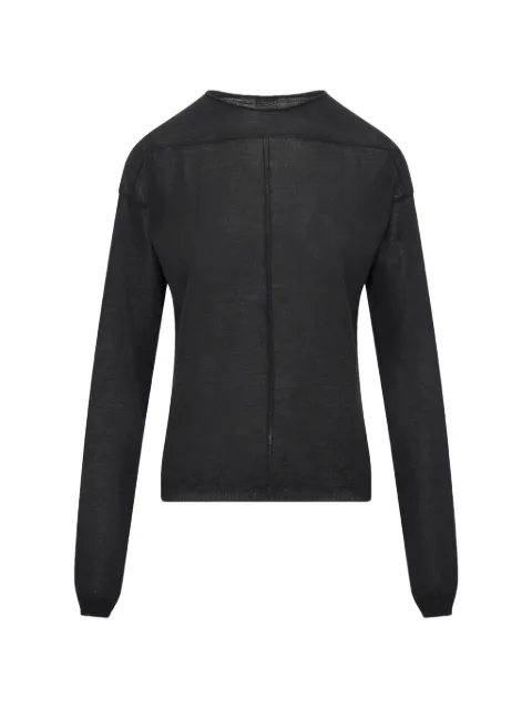 Rick Owens crew-neck sweater Black RP01F6612ML