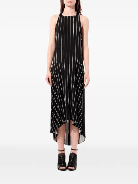 Balenciaga Tablier pinstripe dress Black 458289TUA18