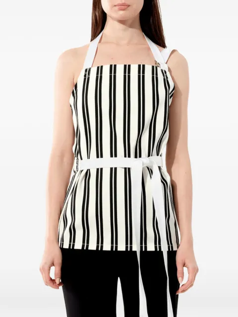 Balenciaga striped halterneck tank top Black 458045TUA24