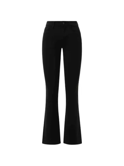 Fax Copy Express skinny-fit stretch-denim jeans Black AWJN10D01BK