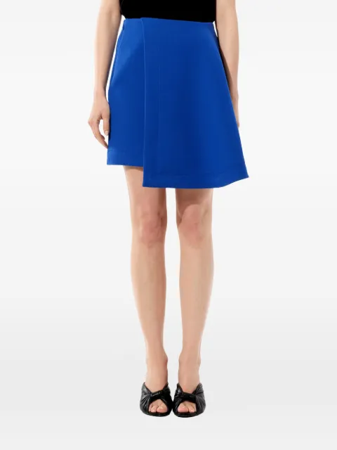 Balenciaga asymmetric skirt Blue 366019TDJ28