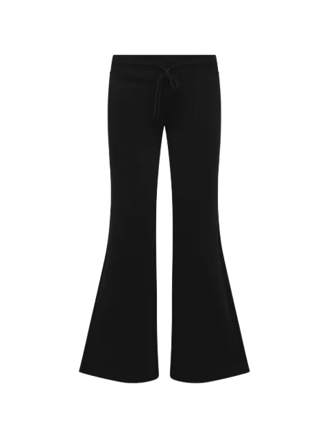 Fax Copy Express flared track pants Black CUPA02J01