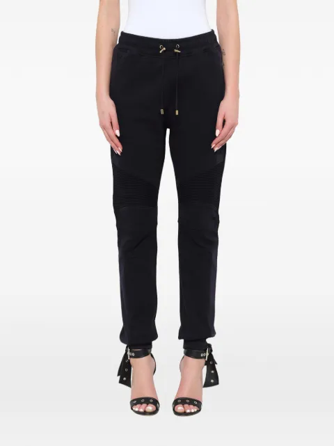 Balmain Biker track pants Black W6HJ511D323