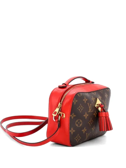 Louis Vuitton Pre-Owned Saintonge Handbag Monogram Canvas with Leather crossbody bag Brown ASA1SVIHLQXXSV11