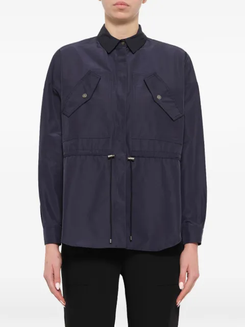Kenzo drawstring-waist shirt Blue F762CH1695AN