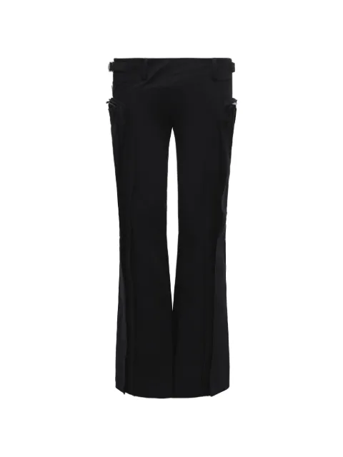 Fax Copy Express flared cargo pants Black BUPA03W02