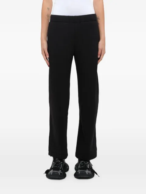 Fax Copy Express drawstring-waist track pants Black BUSP01J01