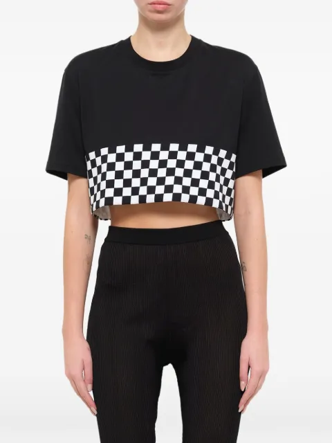 Givenchy Podium Cb Crop T-Shirt Black 17J7325798004
