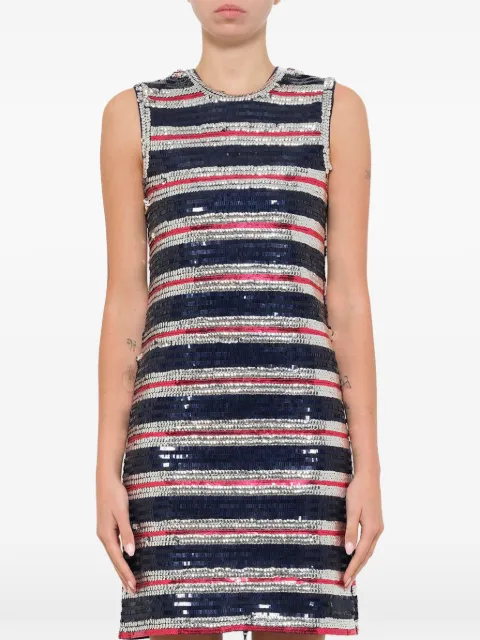 Lanvin sequin-embellished mini dress Blue RWDR004ATS02P16