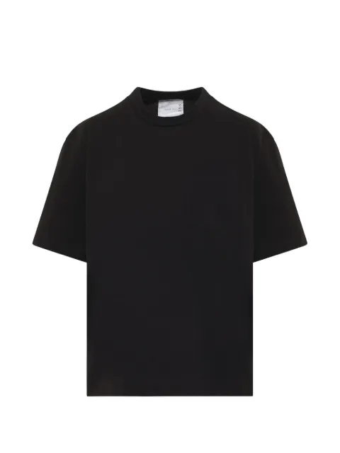 sacai S cotton T-shirt Black SCW356