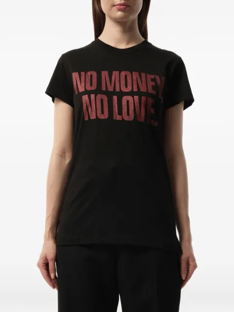 Mastermind Japan slogan-print crew-neck t-shirt Black WTS1107