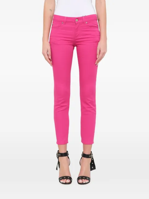 Alexander McQueen belt-loop skinny-fit jeans Pink 376334QEM02