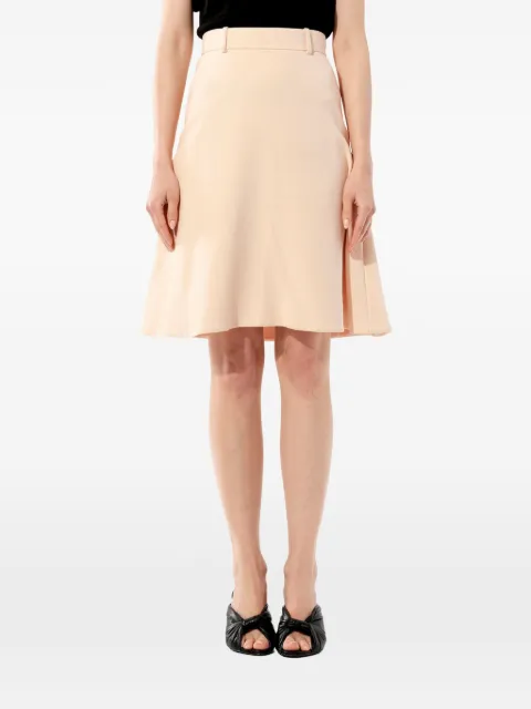Balenciaga panelled midi skirt Neutrals 383527THD76