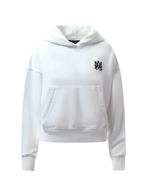 AMIRI MA Core logo-print hoodie White AWJYHD1008100