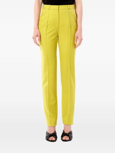 Balenciaga seam-detail tailored trousers Yellow 305768TD154