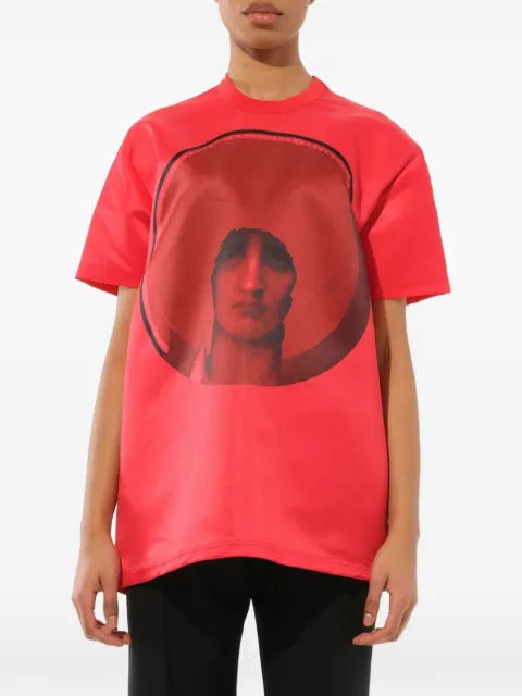 Givenchy graphic-print Podium T-shirt Red 17I7002359600