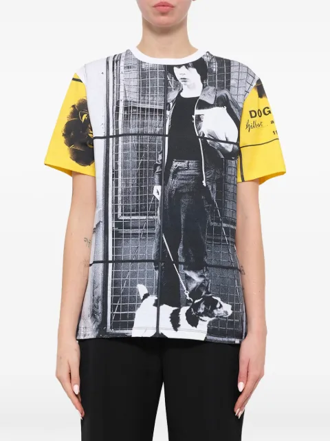 JW Anderson Dog Boy T-shirt Black JE04819C708001