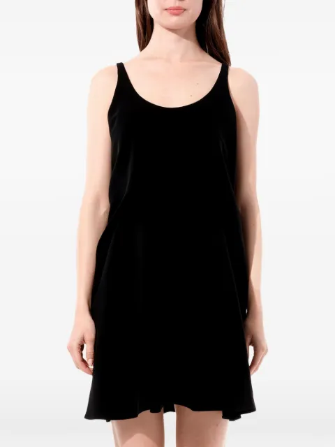 Balenciaga scoop-neck sleeveless dress Black 436014TND60