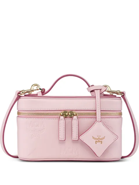 MCM Aren Maxi Monogram leather vanity case Pink MWRGSTA01QA