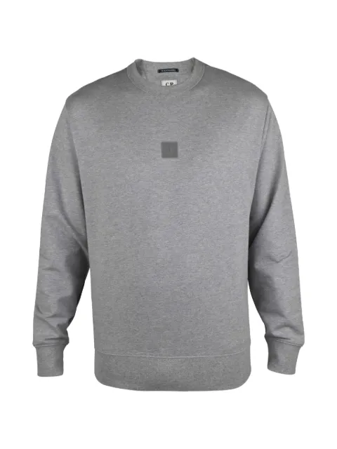 C.P. Company Metropolis Series logo-patch cotton sweatshirt Grey 18CLSS032A006452W