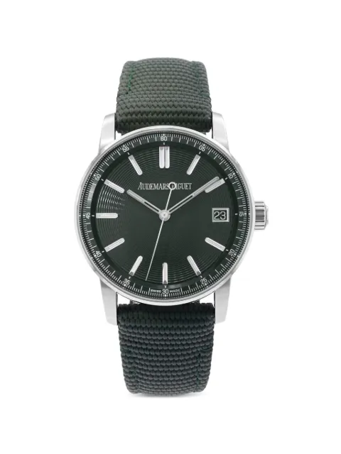 Audemars Piguet pre owned 2024 Code 11.59 41mm watch Green 15210STOOA056KB01