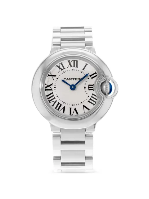 Cartier 2011 Ballon Bleu 28mm watch White W69010Z43009
