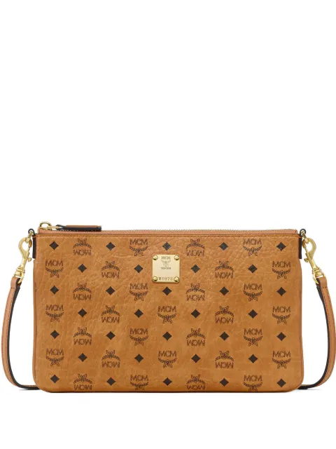 MCM Visetos Aren crossbody pouch Neutrals MYZGATA01CO