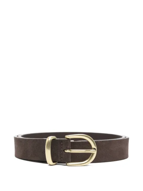 DA.D buckle-fastening leather belt Brown D16103VS