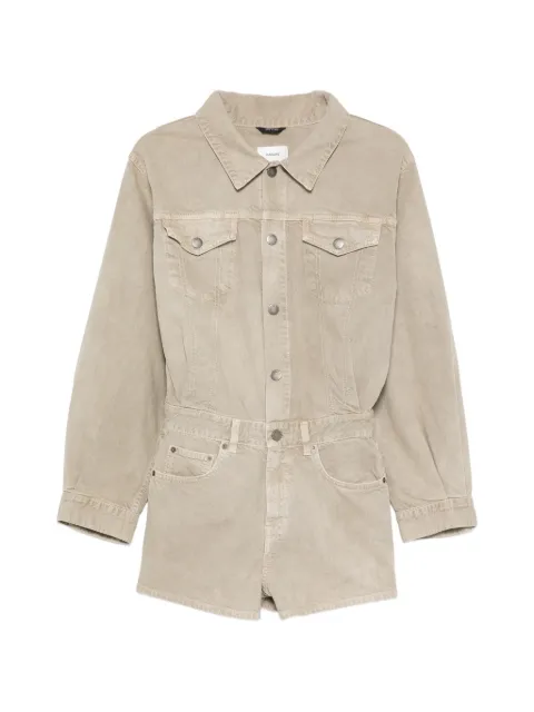 Haikure Elle playsuit Neutrals HEW10036GF146PP