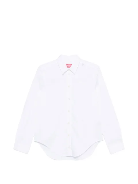 Diesel C-Ronor embroidered shirt White A200650EPCL