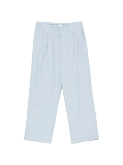 Closed drawstring-waist trousers Blue C2128750Y36