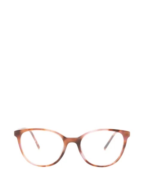 Dolce & Gabbana Eyewear tortoiseshell-effect cat-eye glasses Brown DG3425