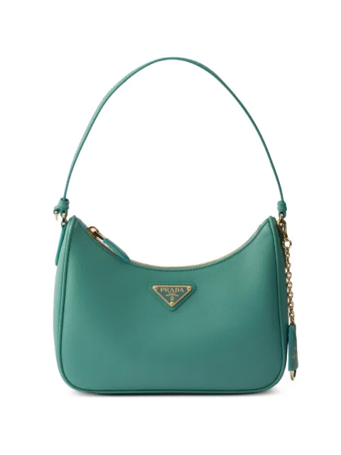 Prada Re-Edition 2005 Saffiano-leather mini bag Green 1N204TNZV