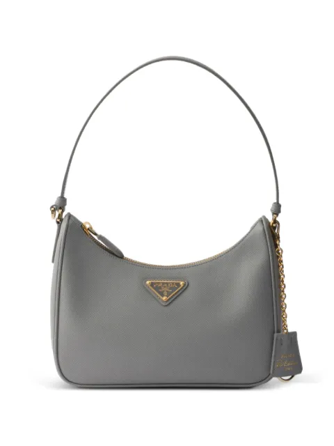 Prada Re-Edition 2005 Saffiano leather mini-bag Grey 1N204TNZV
