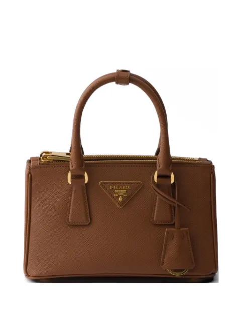Prada Galleria mini Saffiano leather bag Brown 1BA916VEOONZV