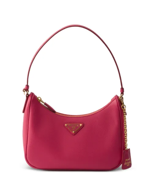 Prada Re-Edition 2005 Saffiano-leather mini bag Pink 1N204TNZV