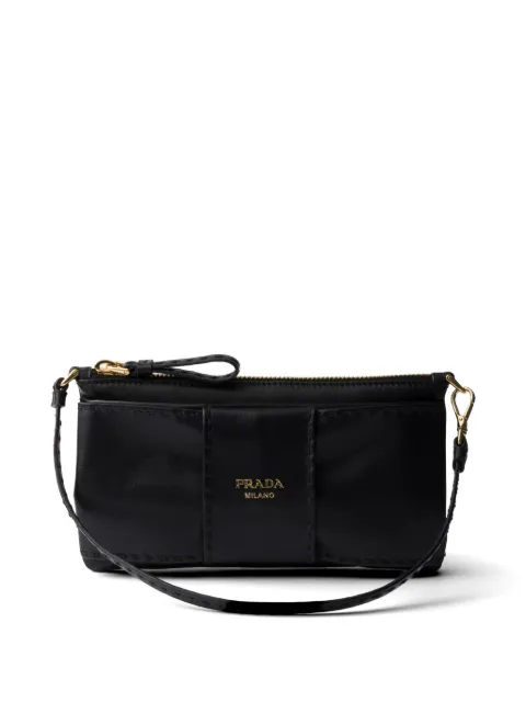 Prada nappa-leather zipper pouch Black 1MB0822DX8