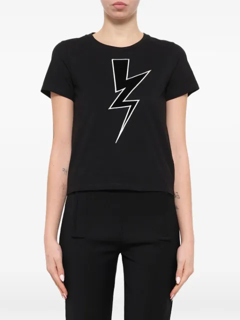 Neil Barrett graphic-print T-shirt Black PNJT43P