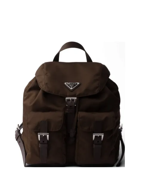 Prada small Re-Nylon backpack Brown 1BZ677VOOORV44
