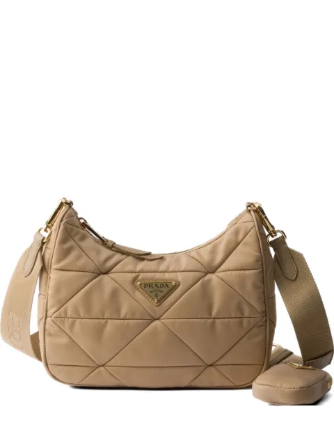 Prada padded Re-Nylon shoulder bag Neutrals 1BC151VD9MRDJN