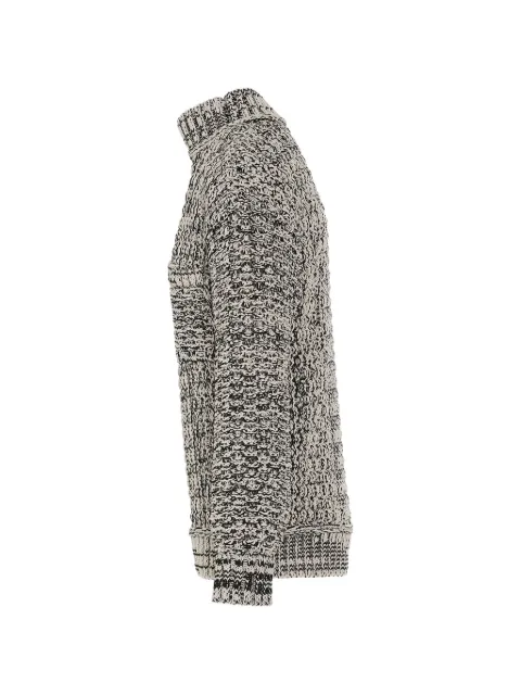 AMBUSH jacquard-knit crew-neck sweater Neutrals BMHA009S22KNI0011000