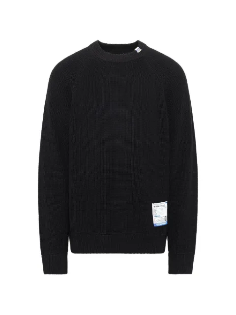 Maison MIHARA YASUHIRO crewneck sweater Black I16SW582
