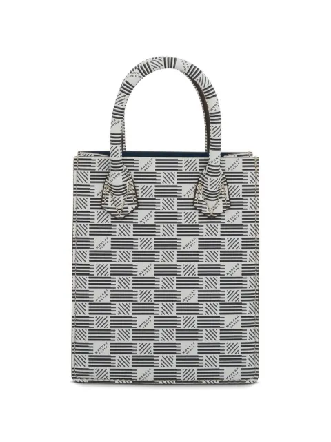 Moreau XS Suite logo-print leather bag White SUITEXSPRCALFWWUU