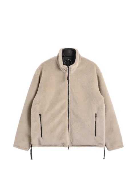 Taion zip-fastening pocket reversible jacket Brown TAIONR102BML1CH