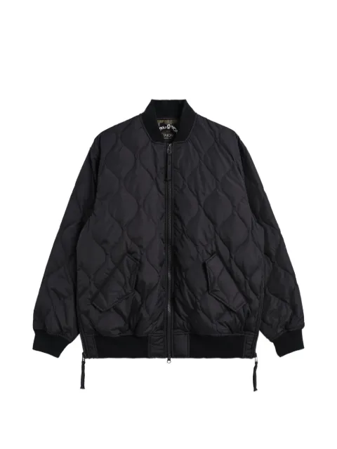 Taion MA-1 quilted bomber jacket Black TAION111M1ML1BK